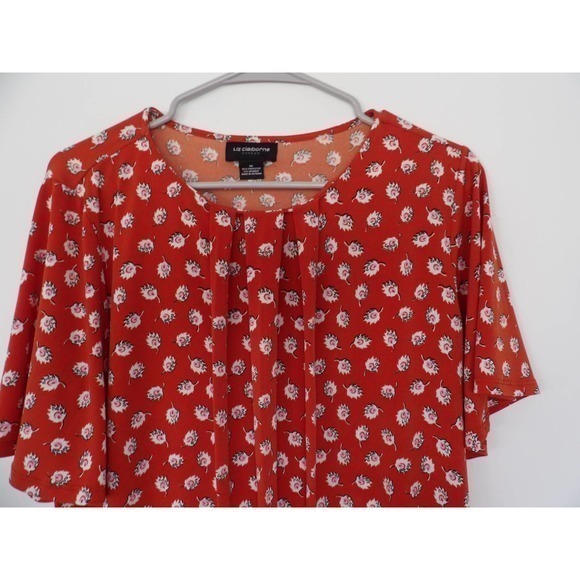 Liz Claiborne Career Top Size Medium #189 - Picture 2 of 7